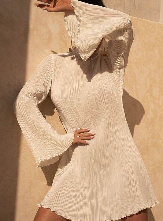 Miss Sparkling Long Sleeve Mini dress - Rosa Apparel