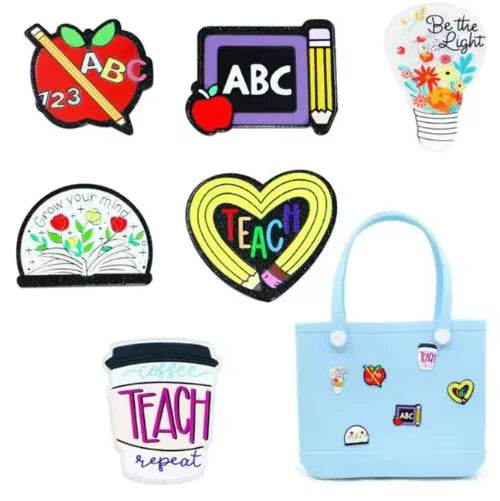 Set Of Creative Resin Charms for Bogg Bags - Rosa Apparel