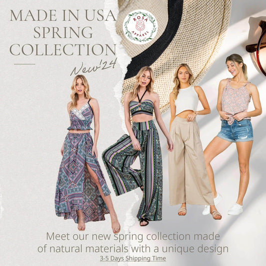 Buy Made in USA - Shop Ship Locally - Rosa Apparel