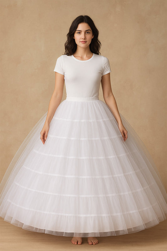 Juliet 6-Hoop Full Volume Quinceañera Petticoat P60A