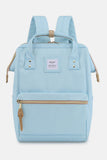 Himawari Waterproof Canvas Backpack Bag with Side Pockets - Rosa Apparel