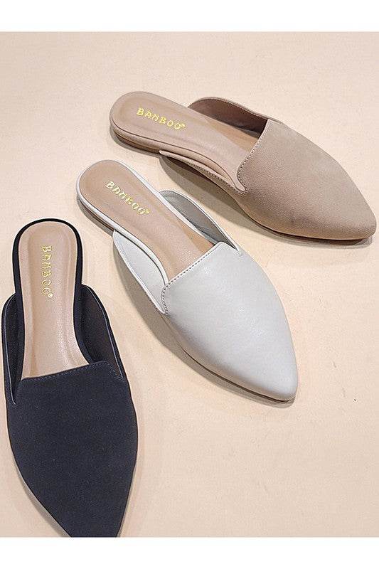 Let's See Style JOURNAL-73-SLIDE FLATS - Rosa Apparel
