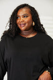 Double Take Seam Detail Round Neck Long Sleeve Top - Rosa Apparel