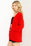 HYFVE True Story Open Front Cardigan Long Sleeves Sweater - Rosa Apparel