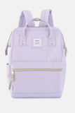 Himawari Waterproof Canvas Backpack Bag with Side Pockets - Rosa Apparel