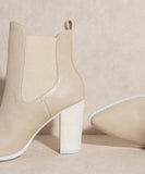 Oasis Society Esmee - Chelsea Boot Heel - Rosa Apparel
