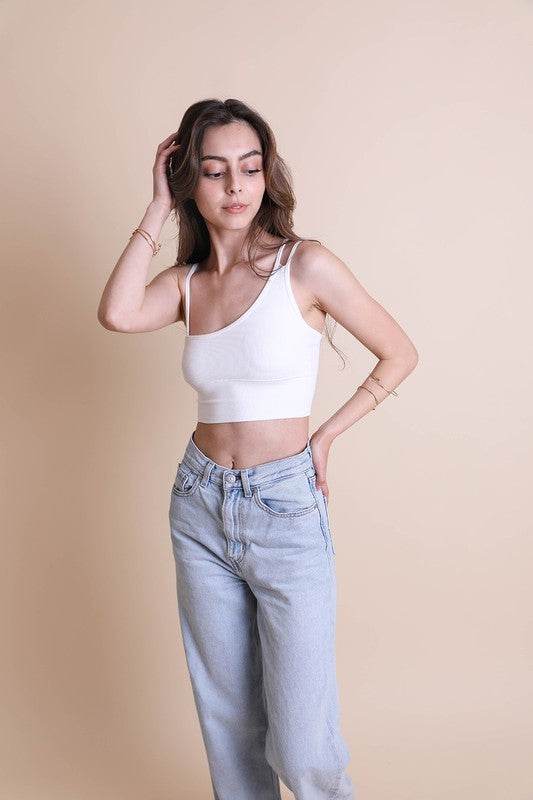 Shoulder Strap Brami Top - Rosa Apparel
