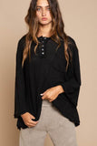 POL Bell Sleeve Oversized Fit Sweater Top - Rosa Apparel
