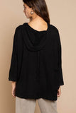 POL Bell Sleeve Oversized Fit Sweater Top - Rosa Apparel