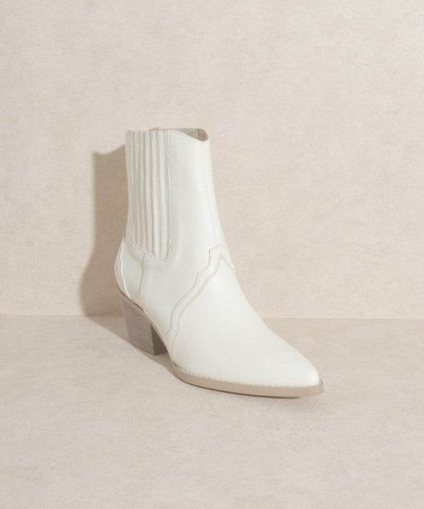 OASIS SOCIETY Dawn - Paneled Western Bootie - Rosa Apparel