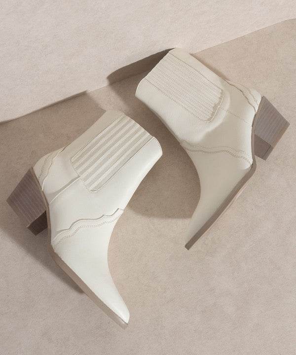 OASIS SOCIETY Dawn - Paneled Western Bootie - Rosa Apparel