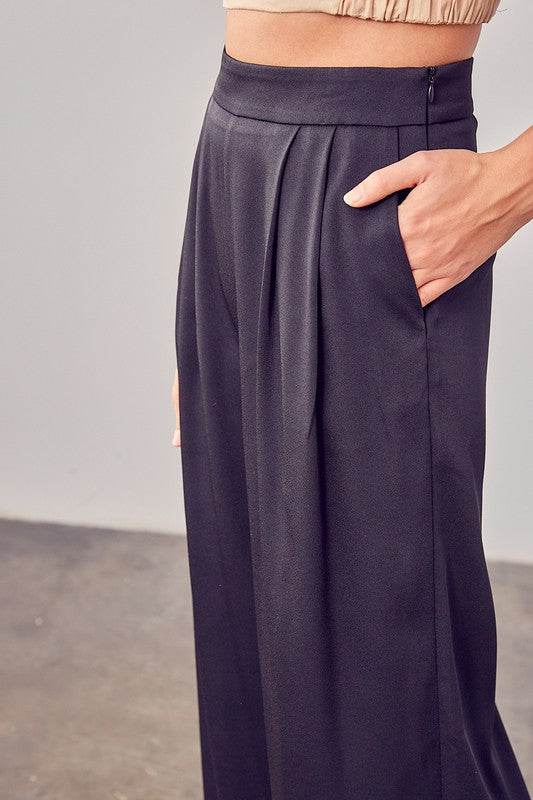 Do+Be Casual Wide Leg Loose Pants - Rosa Apparel