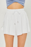 Love Tree Activewear Two In One Drawstring Loose Fitting Shorts - Rosa Apparel