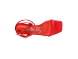 Rag & Co Block Heel Ankle Strap Sandals SH2503 - Rosa Apparel
