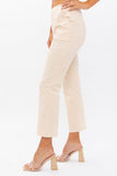 LE LIS High-Waisted Crop Pants - Rosa Apparel