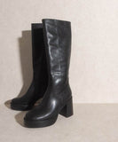 Oasis Society Juniper - Platform Knee-High Boots - Rosa Apparel