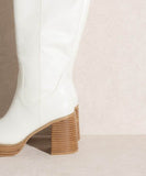Oasis Society Juniper - Platform Knee-High Boots - Rosa Apparel