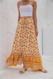 Womens Print Maxi Skirt - Rosa Apparel