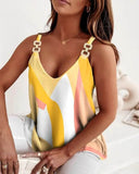 Women Printed Tank Top - Rosa Apparel