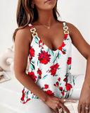 Women Printed Tank Top - Rosa Apparel
