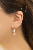 Lovoda Zaina Pearl Earrings - Rosa Apparel