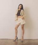 OASIS SOCIETY Dublin - Metal Stud Open Toe Heels - Rosa Apparel