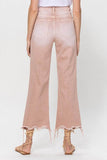 VERVET 90's Vintage Crop Flare Denim Jeans - Rosa Apparel