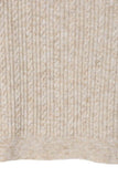 Lilou Oversize Cable Long Sleeves Boatneck Stretch Sweater - Rosa Apparel