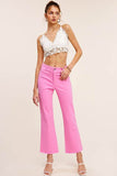 La Miel Soft Washed Stretchy High Rise Regular Jeans Pants - Rosa Apparel