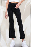 La Miel Soft Washed Stretchy High Rise Regular Jeans Pants - Rosa Apparel