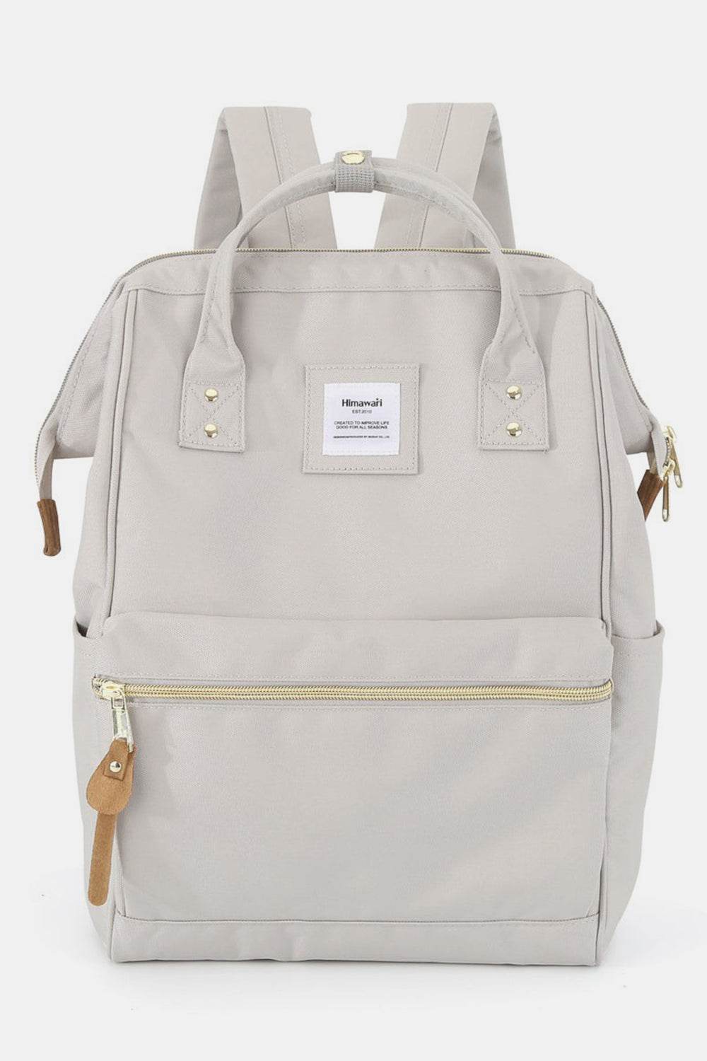 Himawari Waterproof Canvas Backpack Bag with Side Pockets - Rosa Apparel