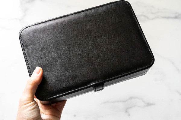 Spiffy & Splendid Jewelry Travel Case - Black - Rosa Apparel