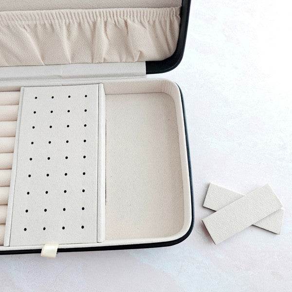 Spiffy & Splendid Jewelry Travel Case - Black - Rosa Apparel