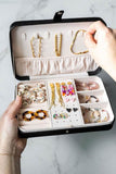 Spiffy & Splendid Jewelry Travel Case - Black - Rosa Apparel