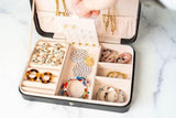 Spiffy & Splendid Jewelry Travel Case - Black - Rosa Apparel