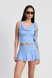PERIWINKLE PLAID