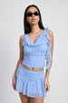 PERIWINKLE PLAID