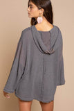 POL Bell Sleeve Oversized Fit Sweater Top - Rosa Apparel