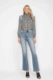 Judy Blue Full Size Tummy Control Back Embroidered Pocketed Bootcut Jeans Plus Size - Rosa Apparel