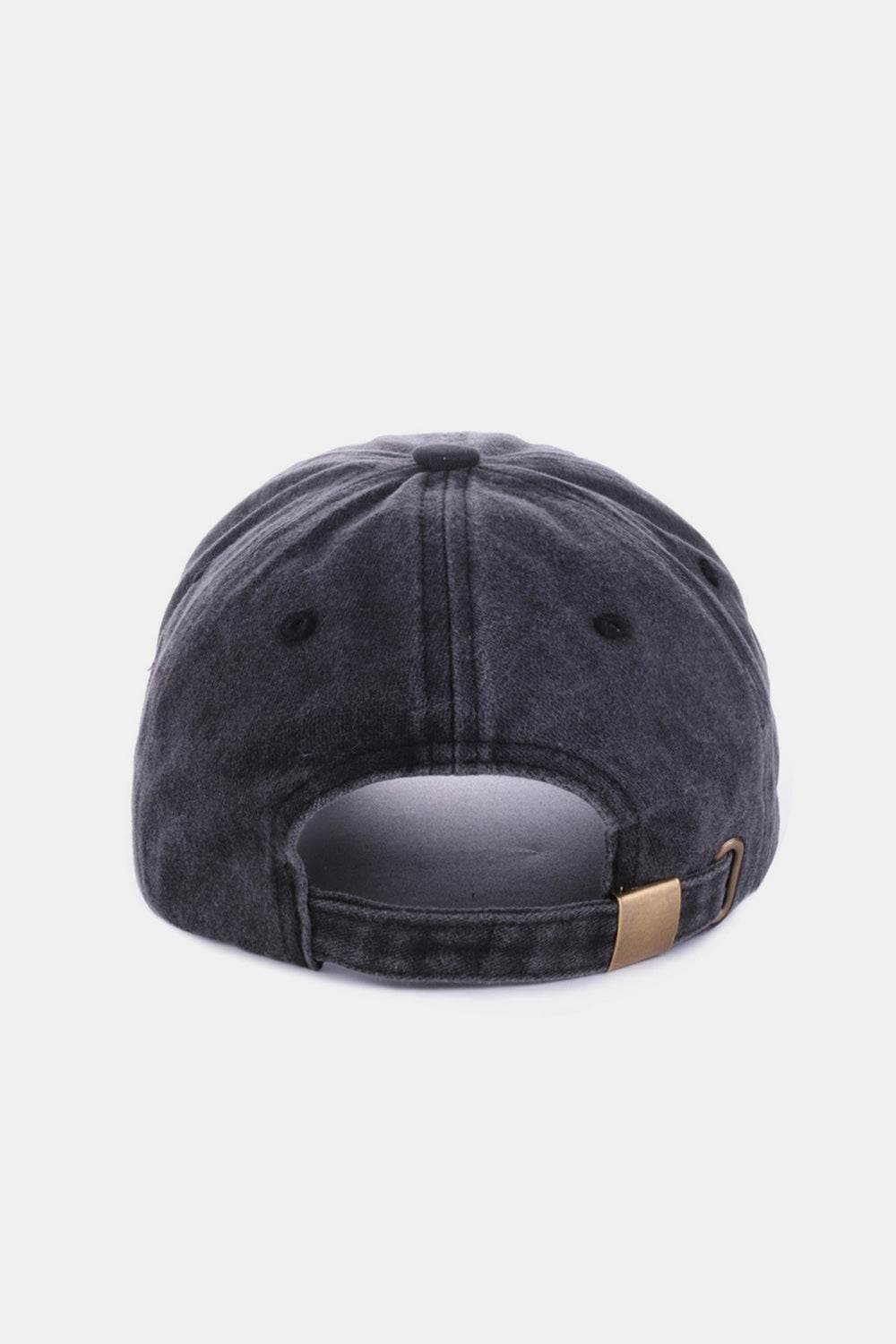 Zenana Washed DALLAS Embroidered Baseball Cap - Rosa Apparel