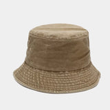 Aili’s Corner Washed Distressed Cotton Bucket Hat