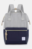 Himawari Waterproof Canvas Backpack Bag with Side Pockets - Rosa Apparel