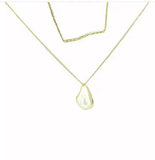 2 Pcs Set Waterdrop Irregular Necklaces - Rosa Apparel