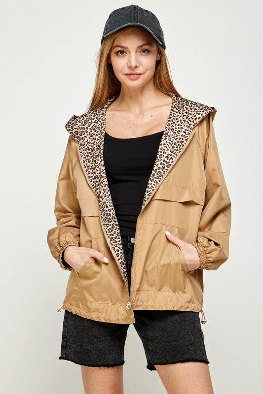Sweet Generis Reversible Zipup Windbreaker Hoodie - Rosa Apparel