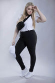 Ambiance Plus Everyday Fitted Leggings with Pockets - Rosa Apparel