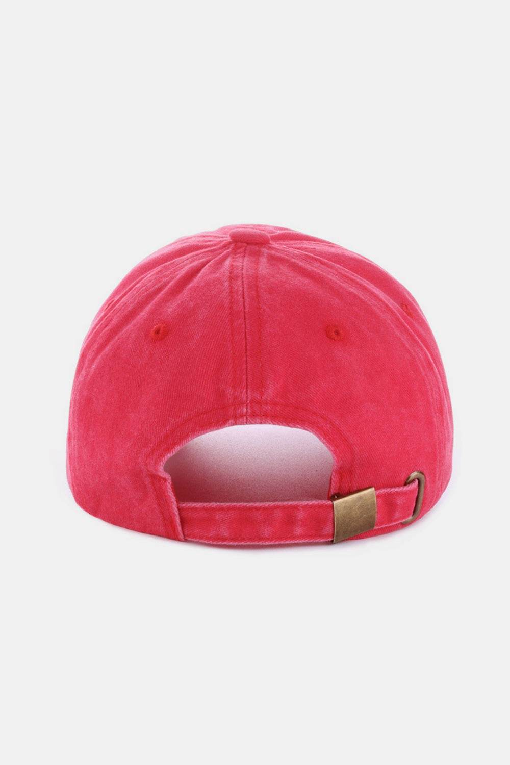 Zenana Washed DALLAS Embroidered Baseball Cap - Rosa Apparel