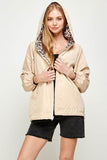 Sweet Generis Reversible Zipup Windbreaker Hoodie - Rosa Apparel