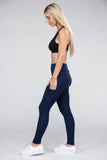 Ambiance Active Leggings Featuring Concealed Pockets - Rosa Apparel