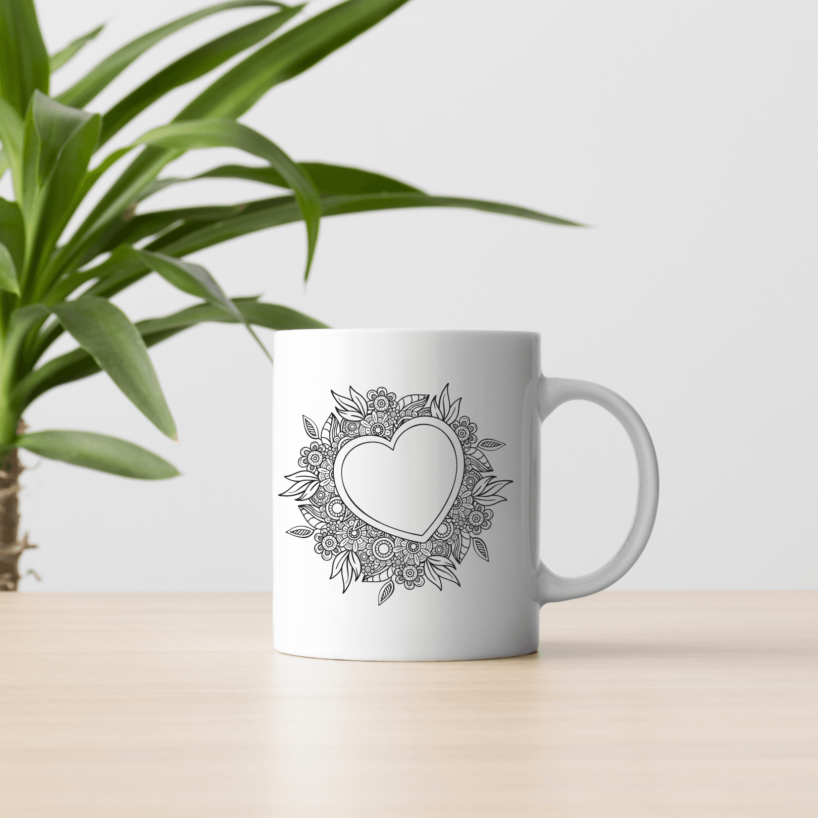 Custom Coffee Mug with Photo, Personalized Picture Coffee Cup, Anniversary Mug Gift for Him / Her, Customizable Logo-Text Mug - Rosa Apparel