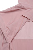 Lilou Long Sleeves Front Zipper Windbreaker With Hood - Rosa Apparel